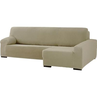 ECOMMERC3 Funda de Sofá Chaiselongue Bielástica para Brazo Largo Derecha – Funda Sofá Chaise Longue Color Lino Adaptable a Todos los Modelos Funda Sofá Ajuste Espumas de Sujeción ECOMMERC3 Funda de Sofá Chaiselongue Bielástica para Brazo Largo Derecha – Funda Sofá Chaise Longue Color Lino Adaptable a Todos los Modelos Funda Sofá Ajuste Espumas de Sujeción