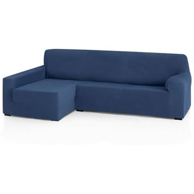 FAVERTI ® Funda Elástica Chaise Longue Brazo Largo Izquierdo (Visto de Frente) Modelo Reale Azul Funda Sofá Chaise Protector de Calidad de Tejido Jacquard Tacto algodón FAVERTI ® Funda Elástica Chaise Longue Brazo Largo Izquierdo (Visto de Frente) Modelo Reale Azul Funda Sofá Chaise Protector de Calidad de Tejido Jacquard Tacto algodón