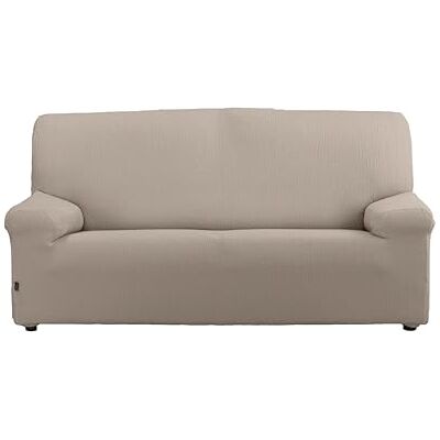 Estoralis Java Funda de Sillón Bielástica Tejido Súper Elástico C/07 Taupé para Sofá 1 Plaza de 70 a 110 cm. Protector de Calidad Adaptable a Todo Tipo de sofás Estoralis Java Funda de Sillón Bielástica Tejido Súper Elástico C/07 Taupé para Sofá 1 Plaza de 70 a 110 cm. Protector de Calidad Adaptable a Todo Tipo de sofás