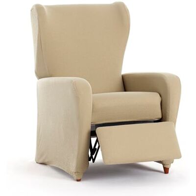 Eysa Funda de sofá bielástica para sillón Relax Color Beige diseño Harlem Eysa Funda de sofá bielástica para sillón Relax Color Beige diseño Harlem