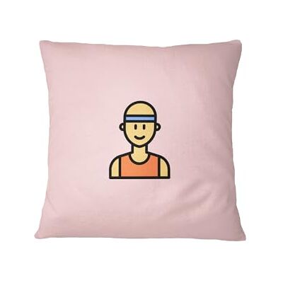 Bona Basics , Funda de cojín Decorativa, decoración del hogar, para sofá, cafetería, Tamaño: 45X45 cm, Color: Rosa Claro Bona Basics , Funda de cojín Decorativa, decoración del hogar, para sofá, cafetería, Tamaño: 45X45 cm, Color: Rosa Claro