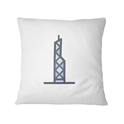 Questo Casa Funda de cojín Decorativa, Funda de cojín, decoración del hogar, para sofá, cafetería, tamaño: 45 x 45 cm, diseñada y Fabricada en la Türkiye Questo Casa Funda de cojín Decorativa, Funda de cojín, decoración del hogar, para sofá, cafetería, tamaño: 45 x 45 cm, diseñada y Fabricada en la Türkiye