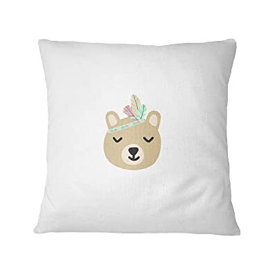 Questo Casa Funda de cojín Decorativa para decoración del hogar, sofá, café, tamaño 45 x 45 cm, diseñada y Fabricada en Turquía Questo Casa Funda de cojín Decorativa para decoración del hogar, sofá, café, tamaño 45 x 45 cm, diseñada y Fabricada en Turquía