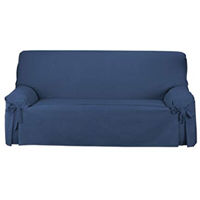 Martina Home Funda de sofá Lazos 2 Plazas Marino Martina Home Funda de sofá Lazos 2 Plazas Marino