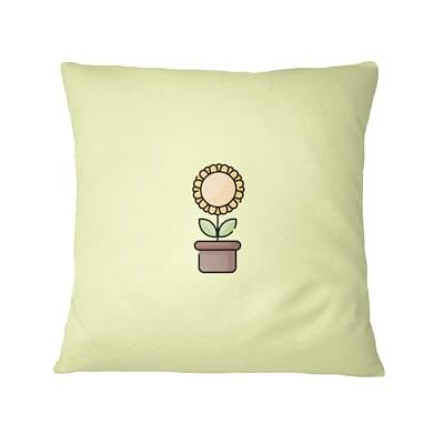 Bona Basics , Funda de cojín Decorativa,Decoración del hogar, para sofá, cafetería, Tamaño: 45X45 cm, Color: Amarillo Claro Bona Basics , Funda de cojín Decorativa,Decoración del hogar, para sofá, cafetería, Tamaño: 45X45 cm, Color: Amarillo Claro