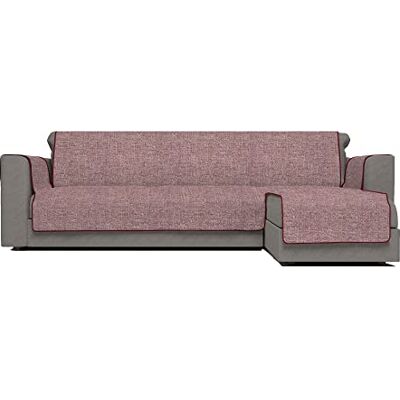 Italian Bed Linen Cubierta de sofá Anti-Deslizamiento Confort con chaiselongue,190cm, Burdeos Italian Bed Linen Cubierta de sofá Anti-Deslizamiento Confort con chaiselongue,190cm, Burdeos