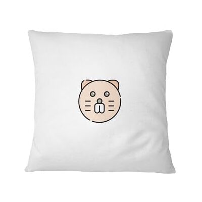 Bona Basics , Funda de cojín Decorativa, decoración del hogar, para sofá, cafetería, Tamaño: 45X45 cm, Color: Blanco Bona Basics , Funda de cojín Decorativa, decoración del hogar, para sofá, cafetería, Tamaño: 45X45 cm, Color: Blanco