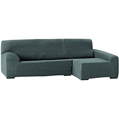 Eysa Funda Chaise Longue bielástica, Gris, Tres Plazas () Eysa Funda Chaise Longue bielástica, Gris, Tres Plazas ()