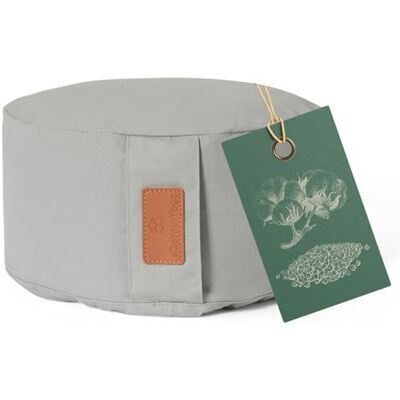 DoYourYoga - Vishnu - Gris - 30x30x15 cm - Yoga bolster DoYourYoga - Vishnu - Gris - 30x30x15 cm - Yoga bolster