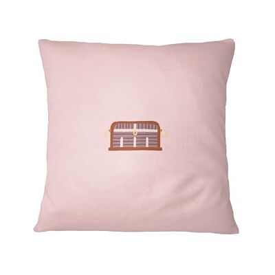 Bona Basics , Funda de cojín Decorativa, decoración del hogar, para sofá, cafetería, Tamaño: 45X45 cm, Color: Rosa Claro Bona Basics , Funda de cojín Decorativa, decoración del hogar, para sofá, cafetería, Tamaño: 45X45 cm, Color: Rosa Claro