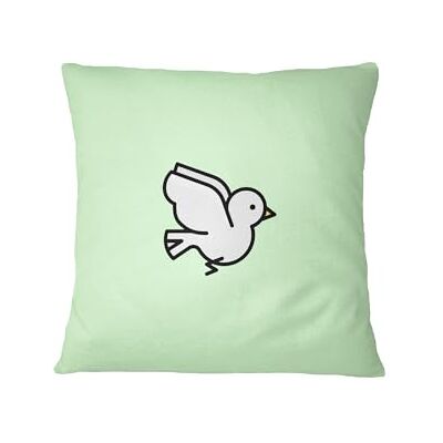 Bona Basics , Funda de cojín Decorativa, decoración del hogar, para sofá, cafetería, Tamaño: 45X45 cm, Color: Verde Claro Bona Basics , Funda de cojín Decorativa, decoración del hogar, para sofá, cafetería, Tamaño: 45X45 cm, Color: Verde Claro