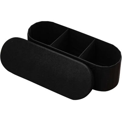 VEVOR Reposapiés Plegable Ovalado, con Espacio de Almacenamiento, Asiento Acolchado, Carga 299,37 kg, Moderno y Minimalista, 1100 x 380 x 380 mm, para Salón, Dormitorio y Pasillo, Color Negro VEVOR Reposapiés Plegable Ovalado, con Espacio de Almacenamiento, Asiento Acolchado, Carga 299,37 kg, Moderno y Minimalista, 1100 x 380 x 380 mm, para Salón, Dormitorio y Pasillo, Color Negro