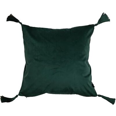 Chic Home Funda de Terciopelo Cristiano 45 x 45 cm Botella Verde Chic Home Funda de Terciopelo Cristiano 45 x 45 cm Botella Verde