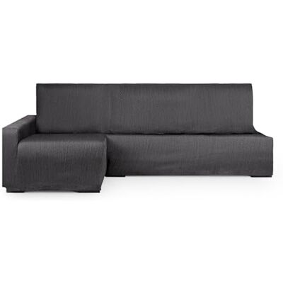 Eysa Luz Funda de sofá para Chaise Longue Cama Lado Izquierdo Color Antracita Eysa Luz Funda de sofá para Chaise Longue Cama Lado Izquierdo Color Antracita