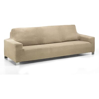 Martina Home Funda de sofá Super elástica Multi Adaptable 1 Plaza Beige Martina Home Funda de sofá Super elástica Multi Adaptable 1 Plaza Beige
