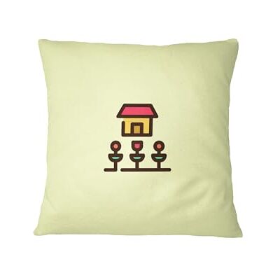 Bona Basics , Funda de cojín Decorativa,Decoración del hogar, para sofá, cafetería, Tamaño: 45X45 cm, Color: Amarillo Claro Bona Basics , Funda de cojín Decorativa,Decoración del hogar, para sofá, cafetería, Tamaño: 45X45 cm, Color: Amarillo Claro