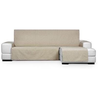 Eysa Genna Funda de sofá Antimanchas para Chaise Longue Lado Derecho Color Lino Eysa Genna Funda de sofá Antimanchas para Chaise Longue Lado Derecho Color Lino