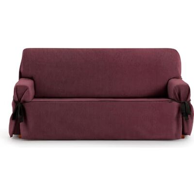 ECOMMERC3 Funda Sofá 2 Plazas Universal Diseño de una Sola Pieza con Ajuste Mediante Lazos Funda Sofá Burdeos 4 Puntos de Sujeción Firmes ECOMMERC3 Funda Sofá 2 Plazas Universal Diseño de una Sola Pieza con Ajuste Mediante Lazos Funda Sofá Burdeos 4 Puntos de Sujeción Firmes