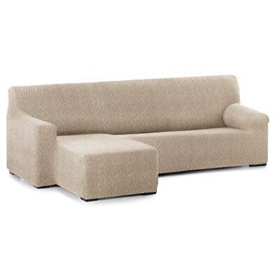 Eysa 3D Funda de sofá, Lycra, Beige, Brazo Corto Izquierda Eysa 3D Funda de sofá, Lycra, Beige, Brazo Corto Izquierda