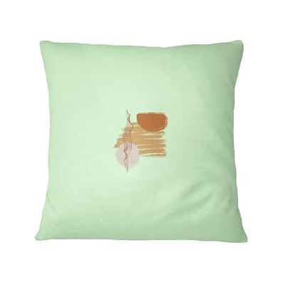 Bona Basics , Funda de cojín Decorativa, decoración del hogar, para sofá, cafetería, Tamaño: 45X45 cm, Color: Verde Claro Bona Basics , Funda de cojín Decorativa, decoración del hogar, para sofá, cafetería, Tamaño: 45X45 cm, Color: Verde Claro