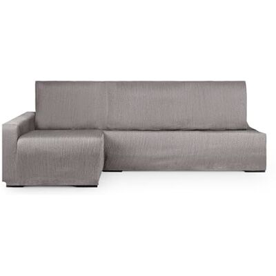 Eysa Luz Funda de sofá para Chaise Longue Cama Lado Izquierdo Color Gris Eysa Luz Funda de sofá para Chaise Longue Cama Lado Izquierdo Color Gris