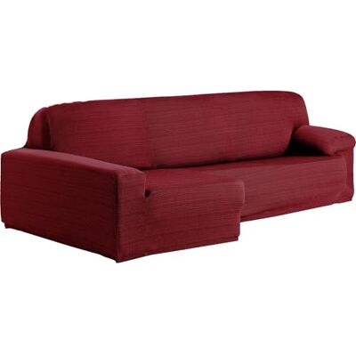 ECOMMERC3 Funda Sofá Chaise Longue Brazo Largo Izquierda Elástica de Jacquard – Funda Sofá ChaiseLongue Color Burdeos Ajuste Universal con Espumas de Sujeción y Gomas Antideslizantes ECOMMERC3 Funda Sofá Chaise Longue Brazo Largo Izquierda Elástica de Jacquard – Funda Sofá ChaiseLongue Color Burdeos Ajuste Universal con Espumas de Sujeción y Gomas Antideslizantes