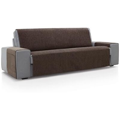 ECOMMERC3 Funda Sofá Tamaño 2 Plazas Funda Sofá Color Marrón Tacto Suave 1% Made in Spain ECOMMERC3 Funda Sofá Tamaño 2 Plazas Funda Sofá Color Marrón Tacto Suave 1% Made in Spain