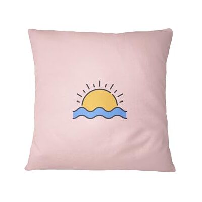 Bona Basics , Funda de cojín Decorativa, decoración del hogar, para sofá, cafetería, Tamaño: 45X45 cm, Color: Rosa Claro Bona Basics , Funda de cojín Decorativa, decoración del hogar, para sofá, cafetería, Tamaño: 45X45 cm, Color: Rosa Claro