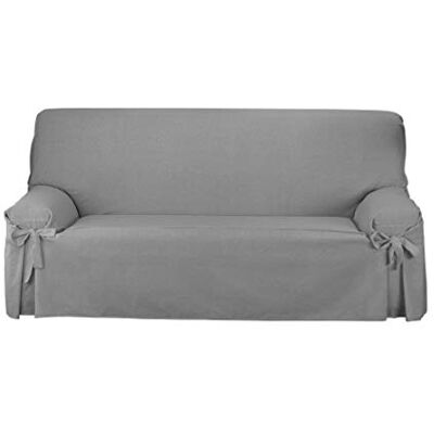 Martina Home Funda de sofá Lazos 4 Plazas Tostado Martina Home Funda de sofá Lazos 4 Plazas Tostado