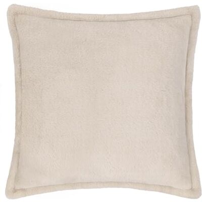 furn. Funda de cojín de Piel sintética Kallu: cojín Decorativo Suave y Esponjoso con Borde Oxford (Natural 55x55cm) furn. Funda de cojín de Piel sintética Kallu: cojín Decorativo Suave y Esponjoso con Borde Oxford (Natural 55x55cm)