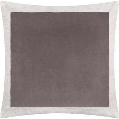 Yard Funda de cojín de Terciopelo Mate Auden Gris Pardo 50x50cm Yard Funda de cojín de Terciopelo Mate Auden Gris Pardo 50x50cm