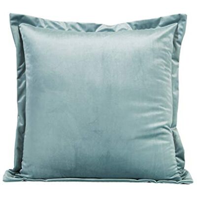 Eurofirany Funda de cojín para sofá, decoración de Habitaciones, Elegante, Elegante, Terciopelo, Liso y Suave, Color Verde mar, 45 x 45 cm, 2 Eurofirany Funda de cojín para sofá, decoración de Habitaciones, Elegante, Elegante, Terciopelo, Liso y Suave, Color Verde mar, 45 x 45 cm, 2