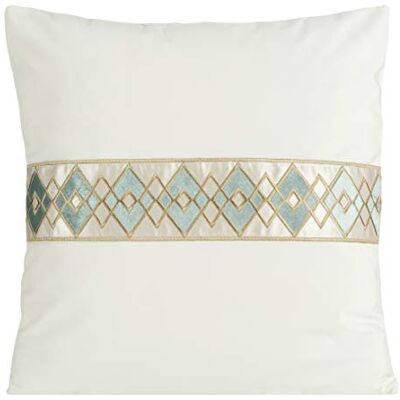 Eurofirany Fundas de cojín, Fundas de sofá, Fundas de cojín Decorativas, Pack Doble, Juego de 2 Fundas de Almohada, Cojines Decorativos, Azul Marino, 45 x 45 cm, 2 Eurofirany Fundas de cojín, Fundas de sofá, Fundas de cojín Decorativas, Pack Doble, Juego de 2 Fundas de Almohada, Cojines Decorativos, Azul Marino, 45 x 45 cm, 2