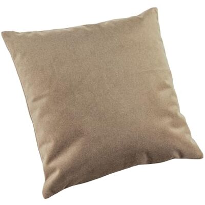 Linder Cojín de Piel de melocotón, Color Beige Camel, Acabado con Cremallera sin Ribete – 100% poliéster – Colección Baltic – Color Liso – Efecto Aterciopelado Linder Cojín de Piel de melocotón, Color Beige Camel, Acabado con Cremallera sin Ribete – 100% poliéster – Colección Baltic – Color Liso – Efecto Aterciopelado