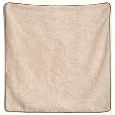Linder Funda de cojín Lisa, algodón, Beige, 40 x 40 cm Linder Funda de cojín Lisa, algodón, Beige, 40 x 40 cm