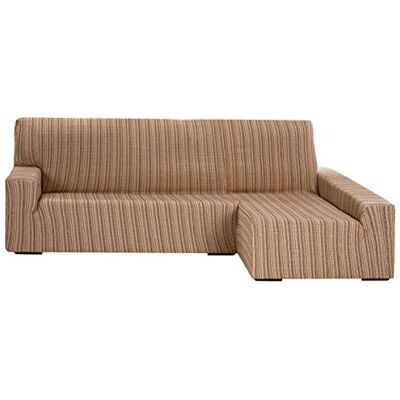 Martina Home Funda Elástica para Sofá Chaise Longue, Modelo MEJICO, Brazo Derecho, Color DORÉ, Tamaño Desde 240 a 280 cm Martina Home Funda Elástica para Sofá Chaise Longue, Modelo MEJICO, Brazo Derecho, Color DORÉ, Tamaño Desde 240 a 280 cm