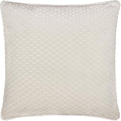 Paoletti Neptune Funda De Cojín – Suave Lujo Terciopelo Geométrico Funda Decorativa (Marfil – 50x50cm) Paoletti Neptune Funda De Cojín – Suave Lujo Terciopelo Geométrico Funda Decorativa (Marfil – 50x50cm)