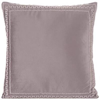 Eurofirany Fundas de cojín, Fundas de sofá, Fundas de cojín Decorativas, Pack Doble, Juego de 2 Fundas de Almohada, Cojines Decorativos, Plata, 45 x 45 cm, 2 Eurofirany Fundas de cojín, Fundas de sofá, Fundas de cojín Decorativas, Pack Doble, Juego de 2 Fundas de Almohada, Cojines Decorativos, Plata, 45 x 45 cm, 2