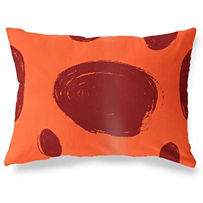 Bonamaison Fundas para Cojínes, Naranja-Burdeos Funda de Almohada para Sofá Coche Silla Oficina Cama Decorativa Moderna Decoración del Hogar, 35x50 Cm Diseñado y Fabricado en Turquía Bonamaison Fundas para Cojínes, Naranja-Burdeos Funda de Almohada para Sofá Coche Silla Oficina Cama Decorativa Moderna Decoración del Hogar, 35x50 Cm Diseñado y Fabricado en Turquía