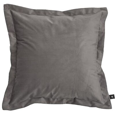 Chic Home Funda de Terciopelo Paolo 45 x 45 cm Gris Chic Home Funda de Terciopelo Paolo 45 x 45 cm Gris