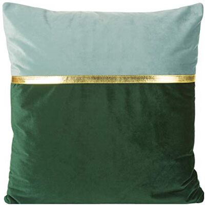 Eurofirany Fundas de cojín, Fundas de sofá, Fundas de cojín Decorativas, Pack Doble, Juego de 2 Fundas de Almohada, Fundas de cojín Decorativo, Color Negro, 45 x 45 cm, 2 Eurofirany Fundas de cojín, Fundas de sofá, Fundas de cojín Decorativas, Pack Doble, Juego de 2 Fundas de Almohada, Fundas de cojín Decorativo, Color Negro, 45 x 45 cm, 2
