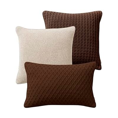 Jotex Mila Funda de cojín (3 Unidades, poliéster, 50 x 50, 50 x 50 y 60 x 40 cm) Jotex Mila Funda de cojín (3 Unidades, poliéster, 50 x 50, 50 x 50 y 60 x 40 cm)