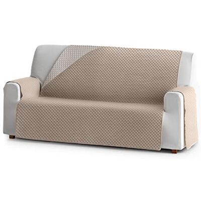 Eysa Funda de sofá práctica Reversible Oslo 2 plazas Color Beige/Crudo Eysa Funda de sofá práctica Reversible Oslo 2 plazas Color Beige/Crudo