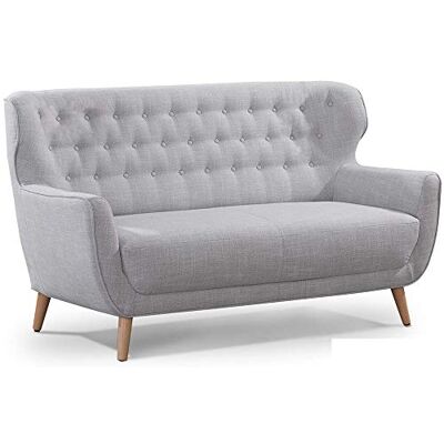 Cavadore Abby Sofas, Tejido Estructurado Girona (100% poliéster), 153 x 89 x 88 cm Cavadore Abby Sofas, Tejido Estructurado Girona (100% poliéster), 153 x 89 x 88 cm