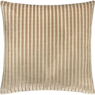 Paoletti Funda de cojín Savoy Stripe: cojín Decorativo Reversible de Terciopelo Suave y Texturizado para sofás, Camas y sillones (Visón 50x50cm) Paoletti Funda de cojín Savoy Stripe: cojín Decorativo Reversible de Terciopelo Suave y Texturizado para sofás, Camas y sillones (Visón 50x50cm)