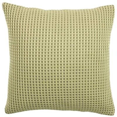 Furn. Rowan Cojín de punto waffle - Natural - 45x45 cm - Cojín Furn. Rowan Cojín de punto waffle - Natural - 45x45 cm - Cojín