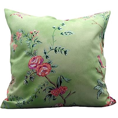 Funda de cojín Bassetti - 9320889 - Algodón verde 40x40 cm Funda de cojín Bassetti - 9320889 - Algodón verde 40x40 cm
