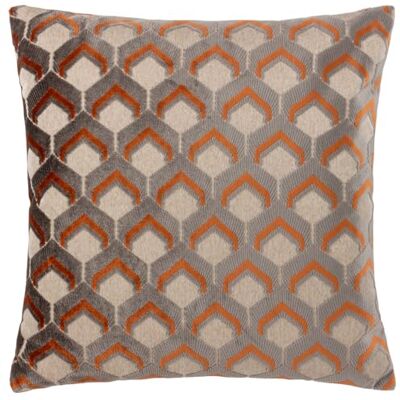 Paoletti - Ledbury Funda de cojín - Ginger - 45x45 cm Paoletti - Ledbury Funda de cojín - Ginger - 45x45 cm
