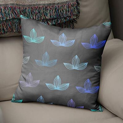 Bonamaison Fundas para Cojínes, Azul Funda de Almohada Elegante y Suave para Sofá Coche Moderna Decoración del Hogar Habitación, 43x43 Cm Diseñado y Fabricado en Turquía Bonamaison Fundas para Cojínes, Azul Funda de Almohada Elegante y Suave para Sofá Coche Moderna Decoración del Hogar Habitación, 43x43 Cm Diseñado y Fabricado en Turquía