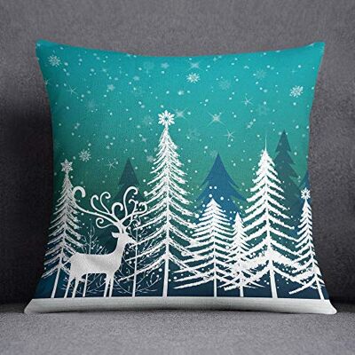 Questo Casa Funda de cojín Decorativa, Funda de cojín, decoración del hogar, para sofá, cafetería, tamaño: 45 x 45 cm, diseñada y Fabricada en Türkiye Questo Casa Funda de cojín Decorativa, Funda de cojín, decoración del hogar, para sofá, cafetería, tamaño: 45 x 45 cm, diseñada y Fabricada en Türkiye